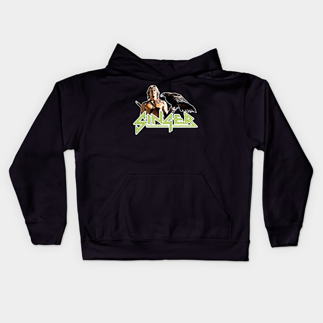 Rockstar Marc Singer! Kids Hoodie by RetroZest